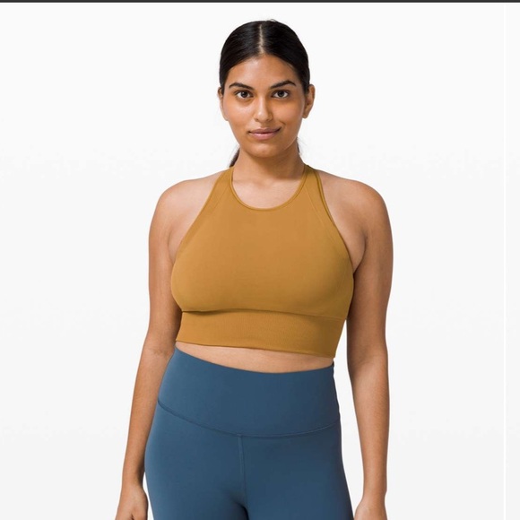 Lululemon Ebb to Train Bra *Medium Support, C/D Cup Spiced Bronze 12 - Picture 1 of 8